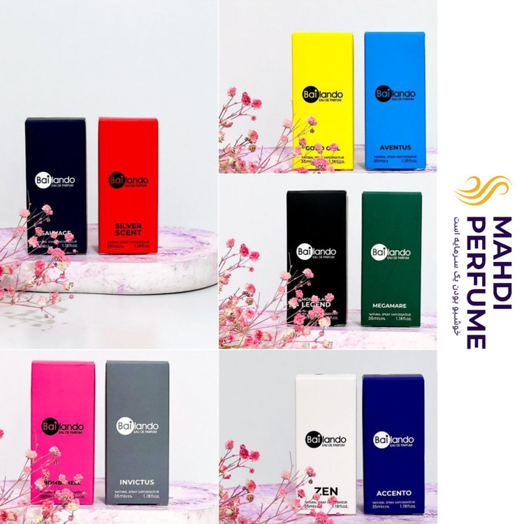 عطر جیبی مردانه بایلندو مدل ساواج SAUVAGE حجم 35 میلی لیتر