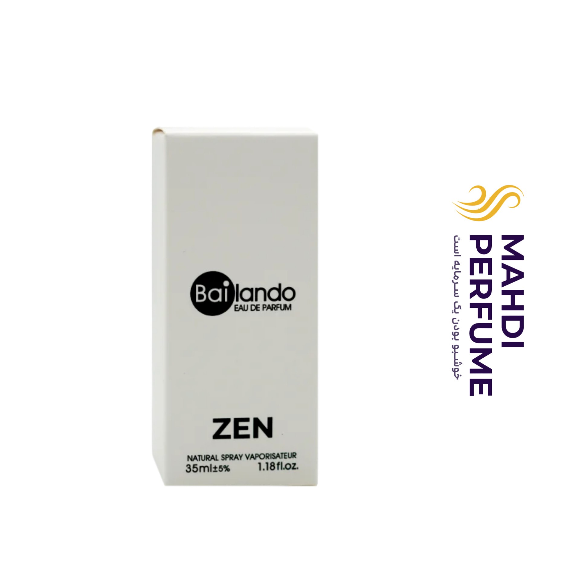 عطر جیبی زنانه بایلندو مدل سیشیدو زن Zen حجم 35 میلی لیتر