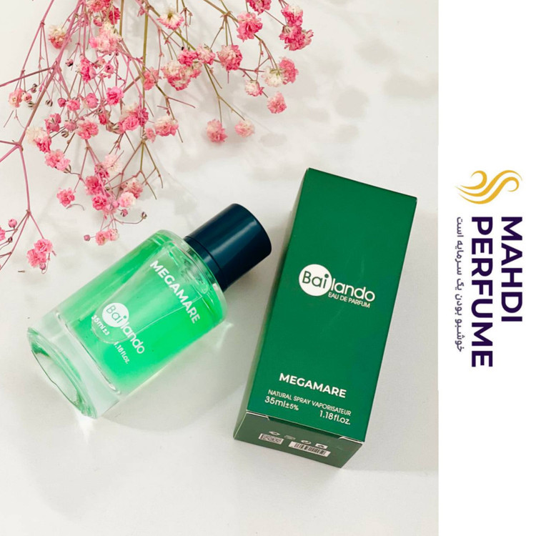 عطر جیبی بایلندو مدل مگاماره MEGAMARE حجم 35 میلی لیتر