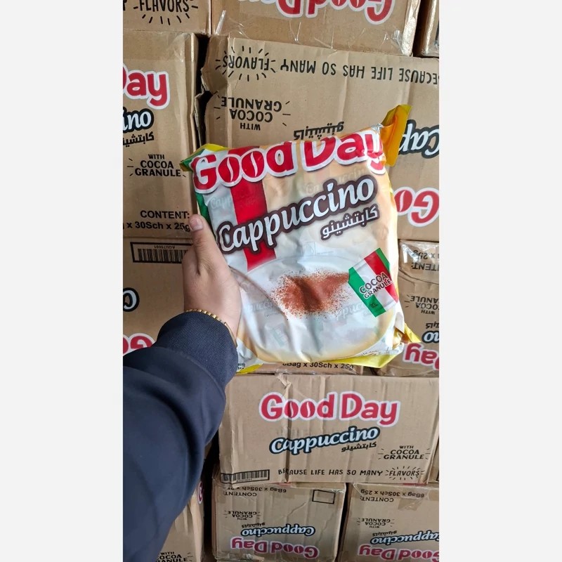 کاپوچینو گوددی کارتن 6بسته سی عددی
