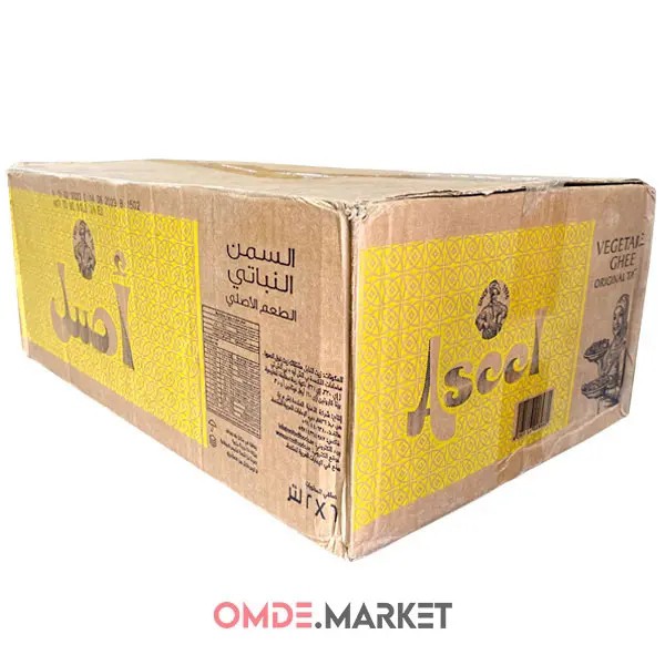 روغن اصیل جامد دوکیلویی و سیصد گرمی کارتن 6تایی