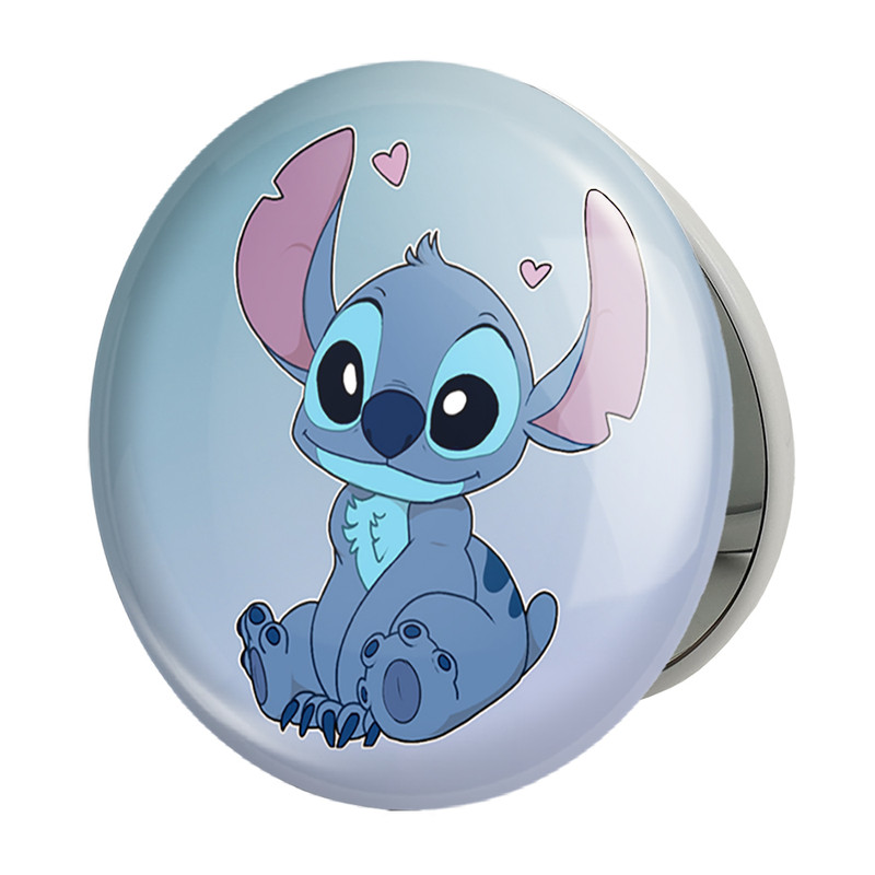 آینه جیبی خندالو طرح استیچ (Stitch) مدل تاشو کد 37184