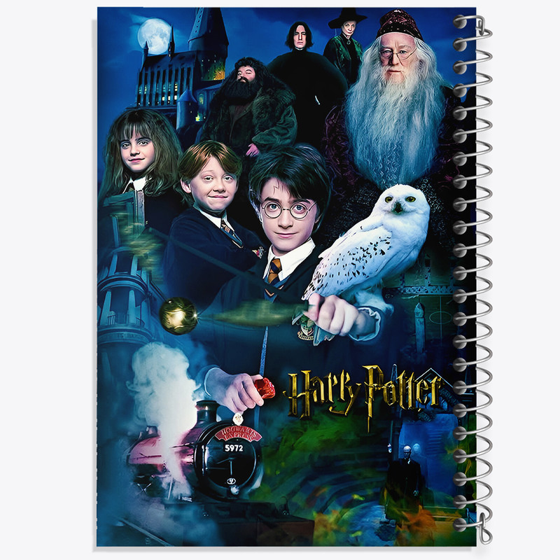 دفتر نقاشی 50 برگ خندالو طرح هری پاتر (Harry Potter) کد F5203