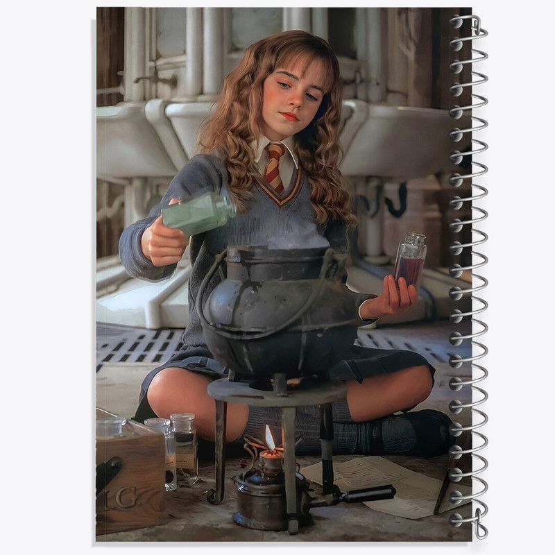 دفتر لیست خرید 50 برگ خندالو طرح هرماینی هری پاتر (Harry Potter) کد F6936