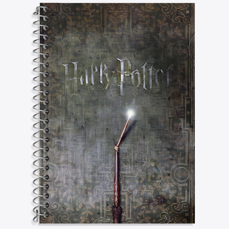دفتر نت موسیقی 50 برگ خندالو طرح هری پاتر (Harry Potter) کد N3161