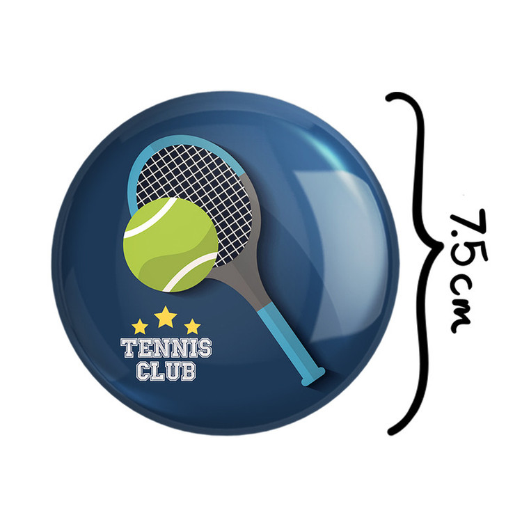 آینه جیبی خندالو طرح تنیس Tennis مدل تاشو کد 26626