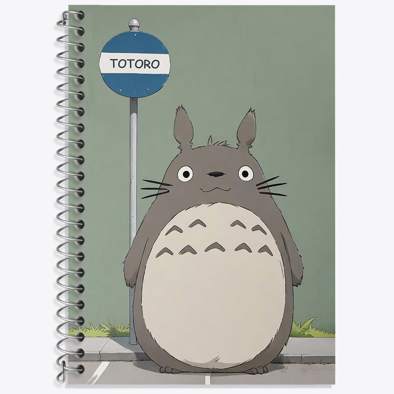 دفتر لغت 50 برگ خندالو طرح انیمه توتورو (Totoro) کد N2120