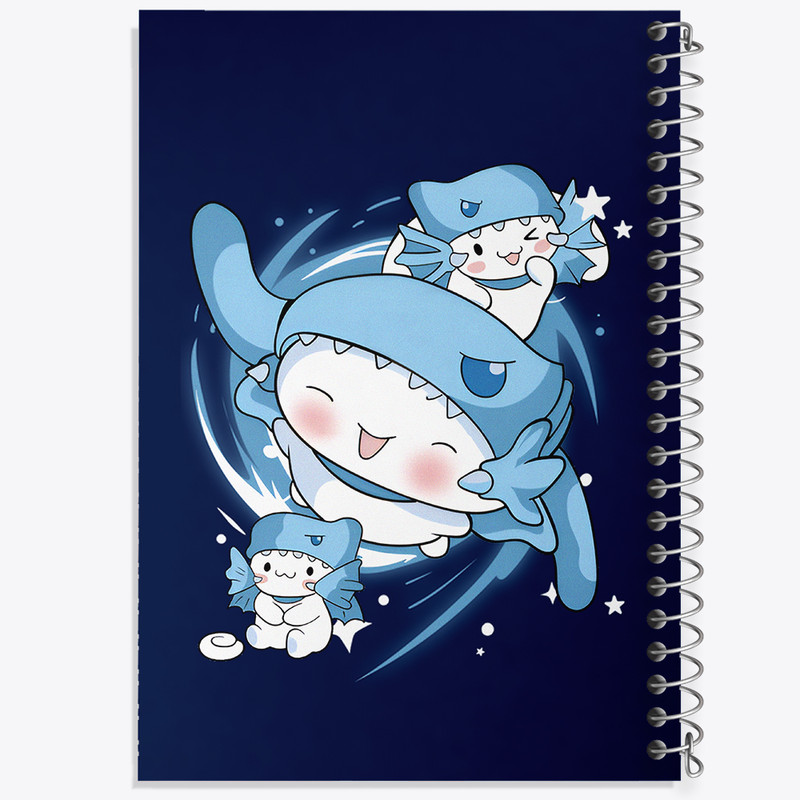 دفتر مشق 50 برگ خندالو طرح سینامورول (Cinnamoroll) کد N7814