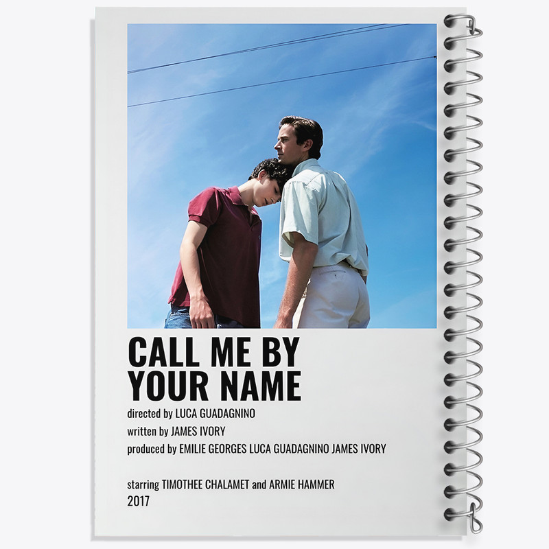 دفتر مشق 50 برگ خندالو طرح Call Me by Your Name کد F13312