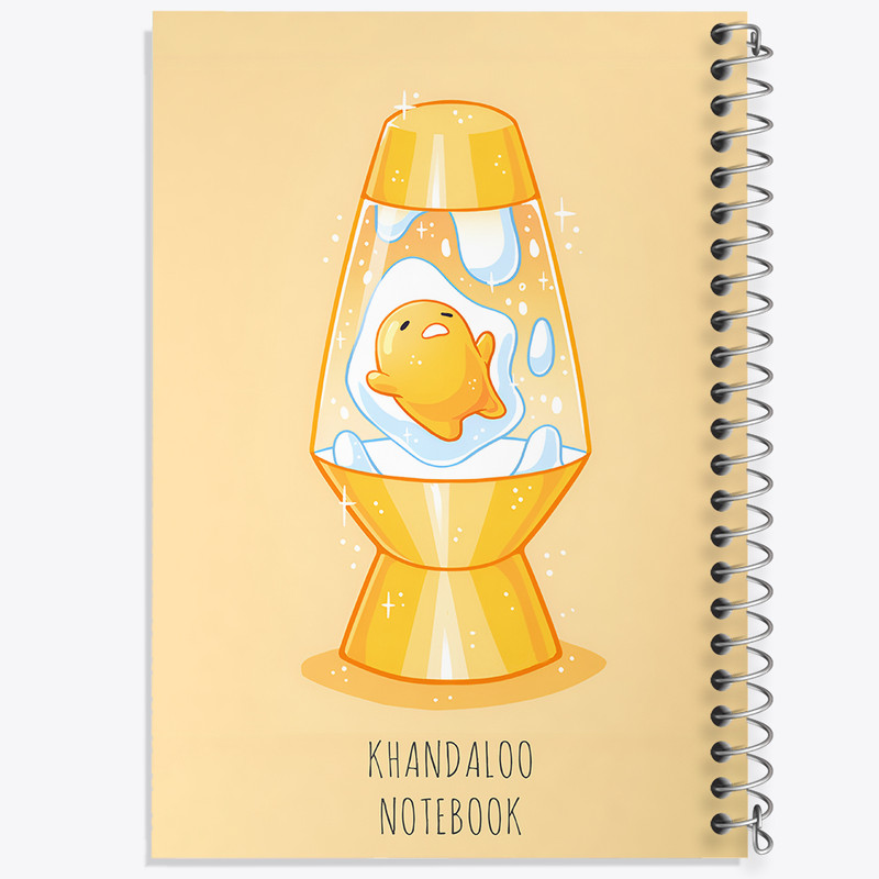 دفتر نقاشی 50 برگ خندالو طرح گودتاما (Gudetama) کد N8836