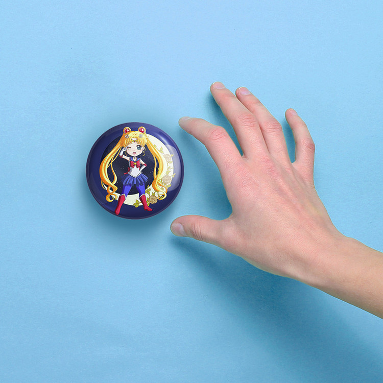 آینه جیبی خندالو مدل اوساگی تسوکینو انیمه سیلور مون Sailor Moon کد 17441
