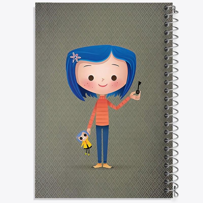 دفتر لیست خرید 50 برگ خندالو طرح کورالین (Coraline) کد N6369