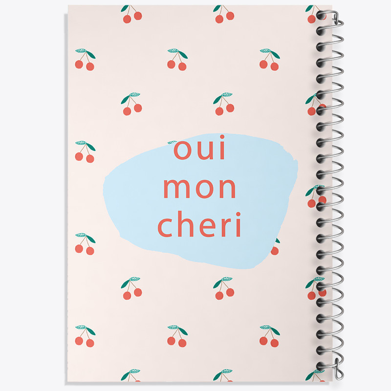 دفتر مشق 50 برگ خندالو طرح Ouimoncheri کد N172