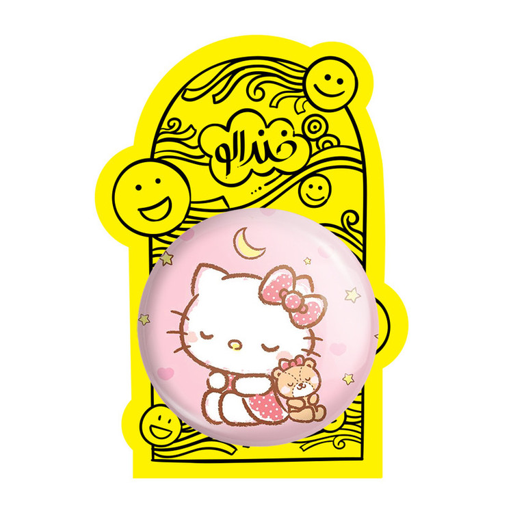آینه جیبی خندالو مدل هلو کیتی Hello Kitty کد 2465