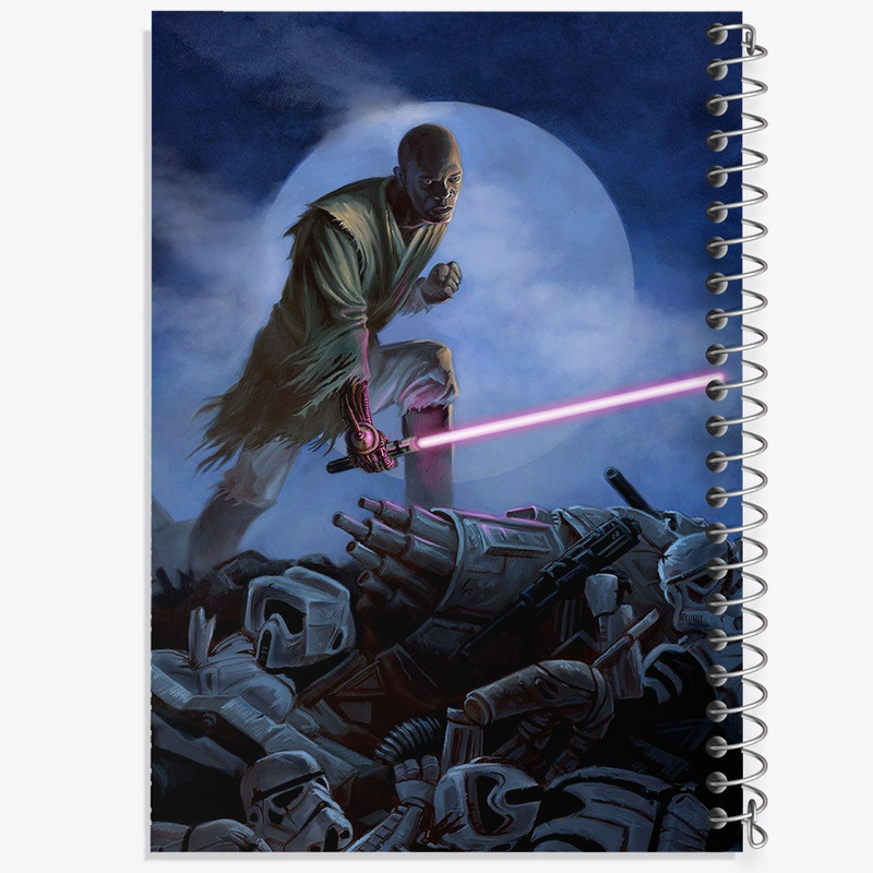 دفتر مشق 100 برگ خندالو طرح جنگ ستارگان (Star Wars) کد F291