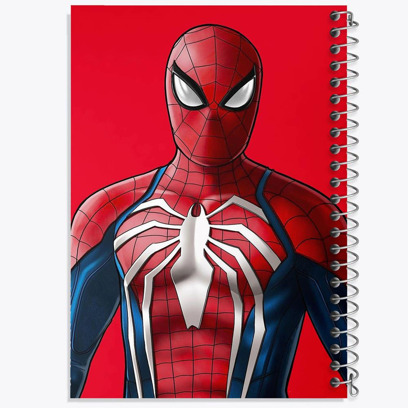 دفتر نت موسیقی 50 برگ خندالو مدل مرد عنکبوتی Spider Man کد 13192