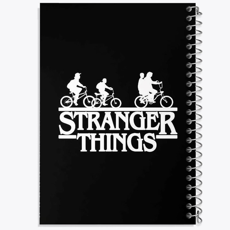دفتر مشق 50 برگ خندالو مدل سریال استرنجر تینگز Stranger Things کد 19345