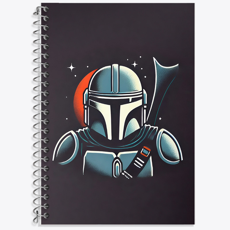 دفتر لغت 50 برگ خندالو طرح جنگ ستارگان (Star Wars) کد F8089