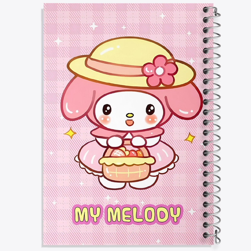 دفتر مشق 100 برگ خندالو طرح مای ملودی (My Melody) کد N9020