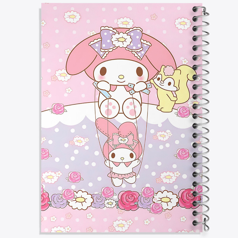 دفتر مشق 100 برگ خندالو طرح مای ملودی (My Melody) کد N9089