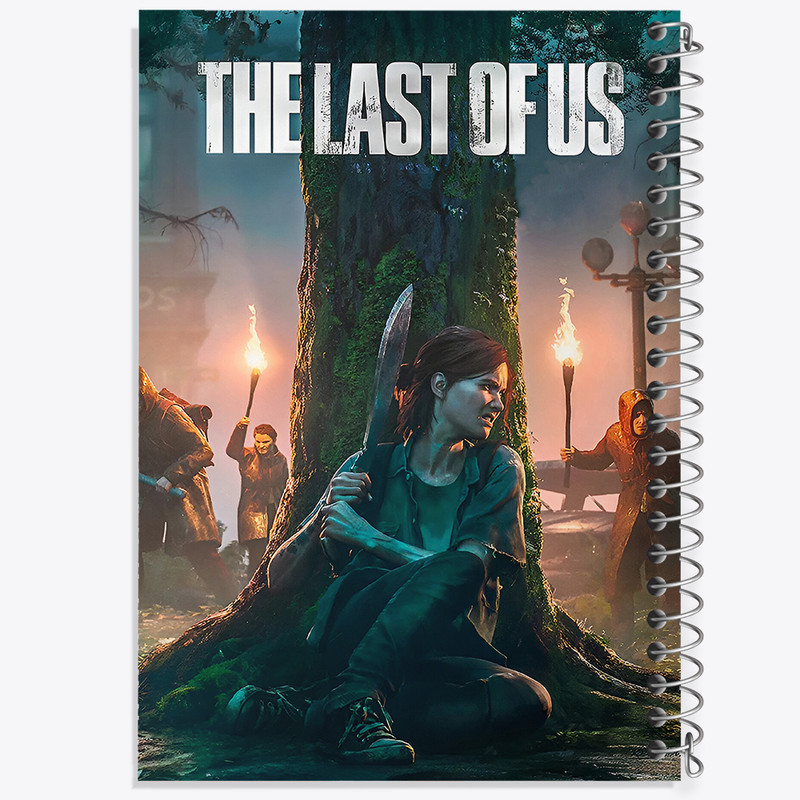 دفتر مشق 50 برگ خندالو طرح (The Last Of Us) آخرین بازمانده از ما کد N9322