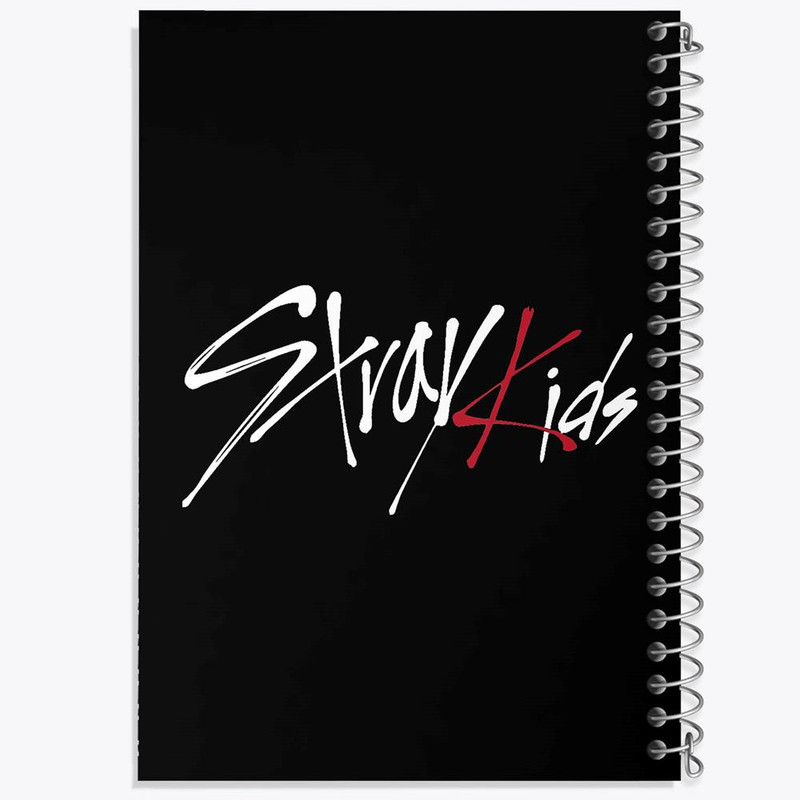 دفتر نقاشی 50 برگ خندالو مدل گروه استری کیدز Stray Kids کد 11851