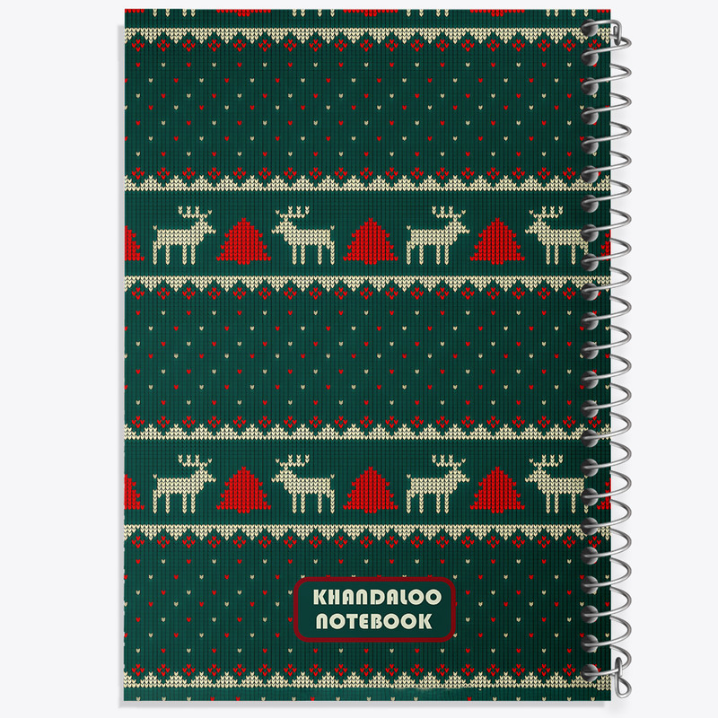 دفتر نقاشی 50 برگ خندالو طرح کریسمس (Christmas) کد N6122