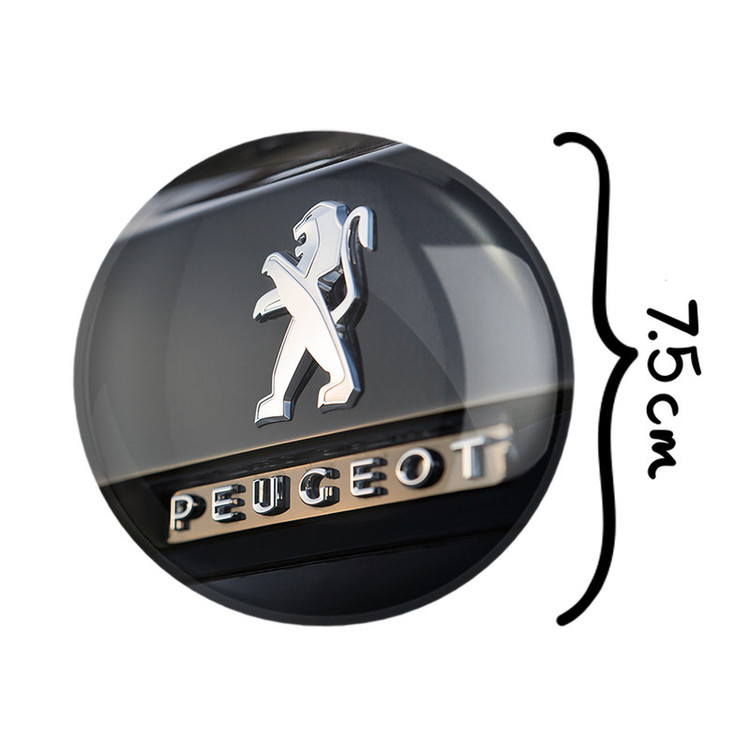آینه جیبی خندالو طرح پژو Peugeot مدل تاشو کد 23649
