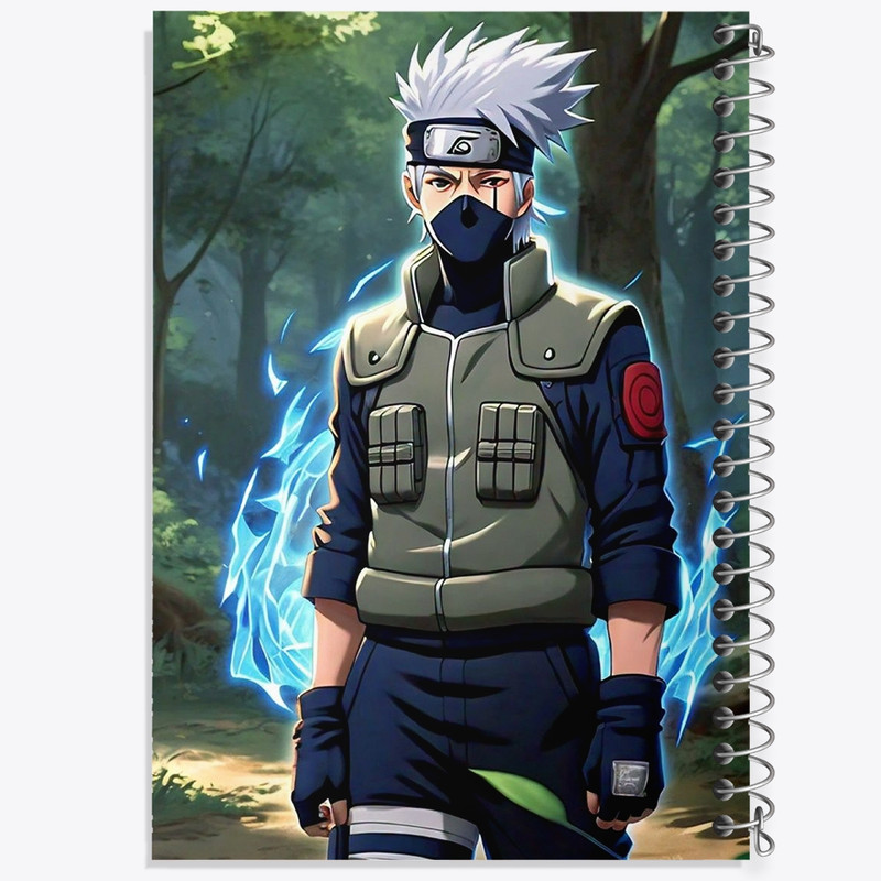 دفتر مشق 100 برگ خندالو طرح انیمه ناروتو (Naruto) کد F2494