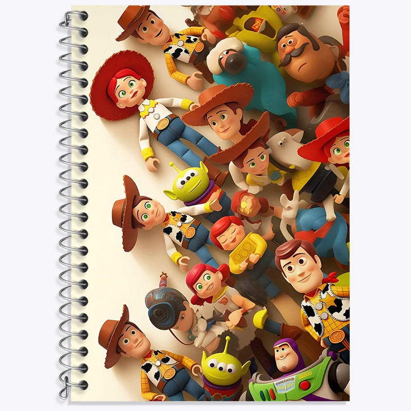 دفتر لغت 50 برگ خندالو طرح داستان اسباب بازی ها (Toy Story) کد N8352