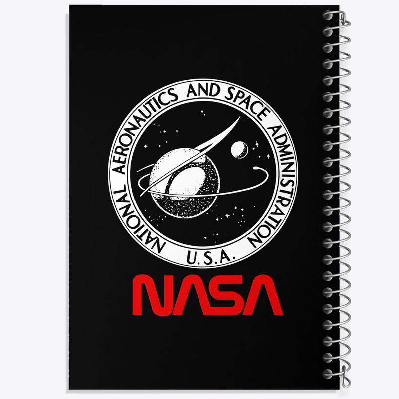 دفتر مشق 100 برگ خندالو طرح ناسا (Nasa) کد F4597