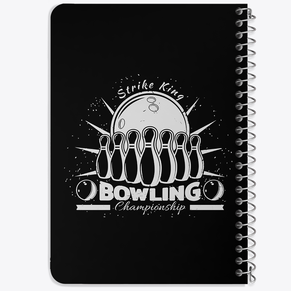 دفتر لیست خرید 50 برگ خندالو طرح بولینگ Bowling کد 28130
