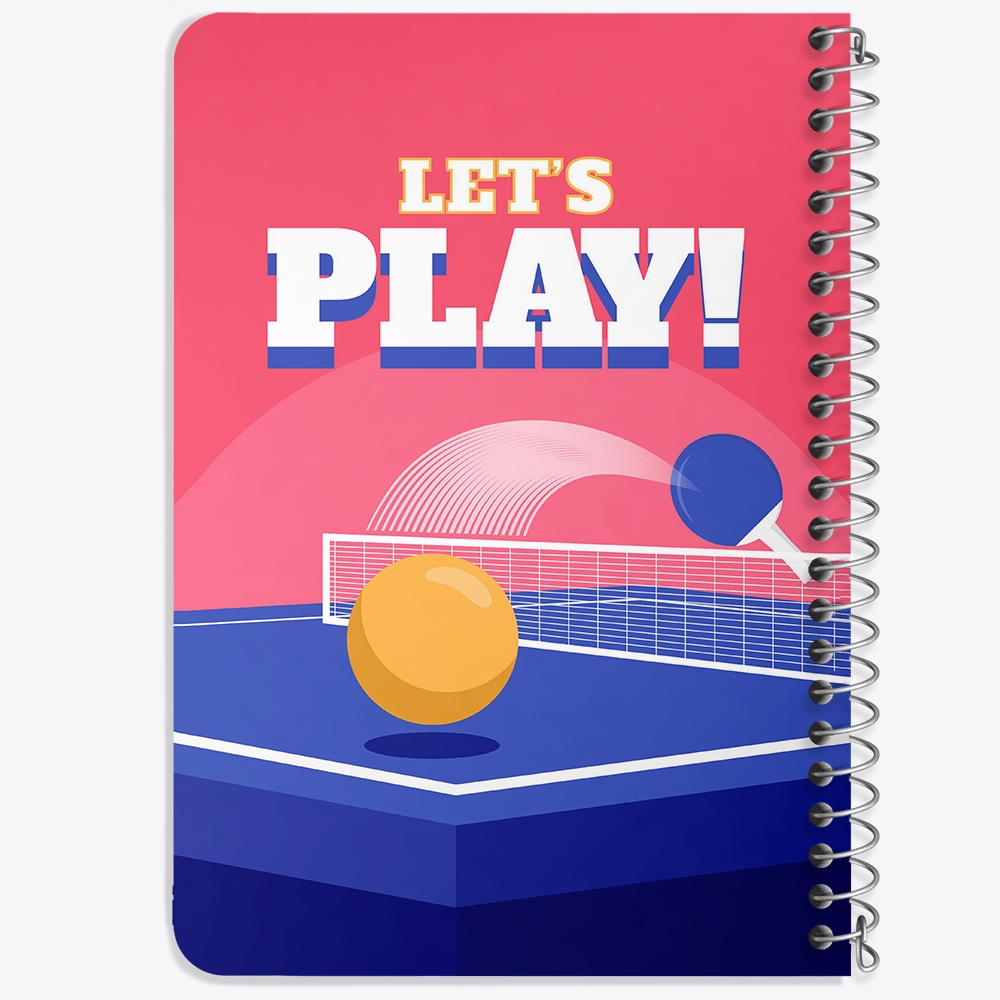 دفتر لیست خرید 50 برگ خندالو طرح پینگ پنگ Ping Pong کد 27991