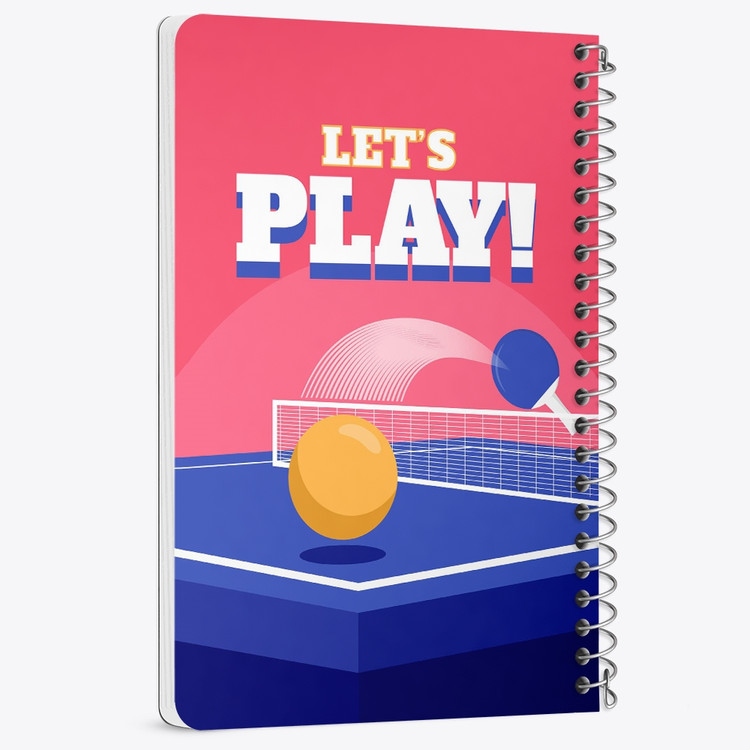 دفتر لیست خرید 50 برگ خندالو طرح پینگ پنگ Ping Pong کد 27991