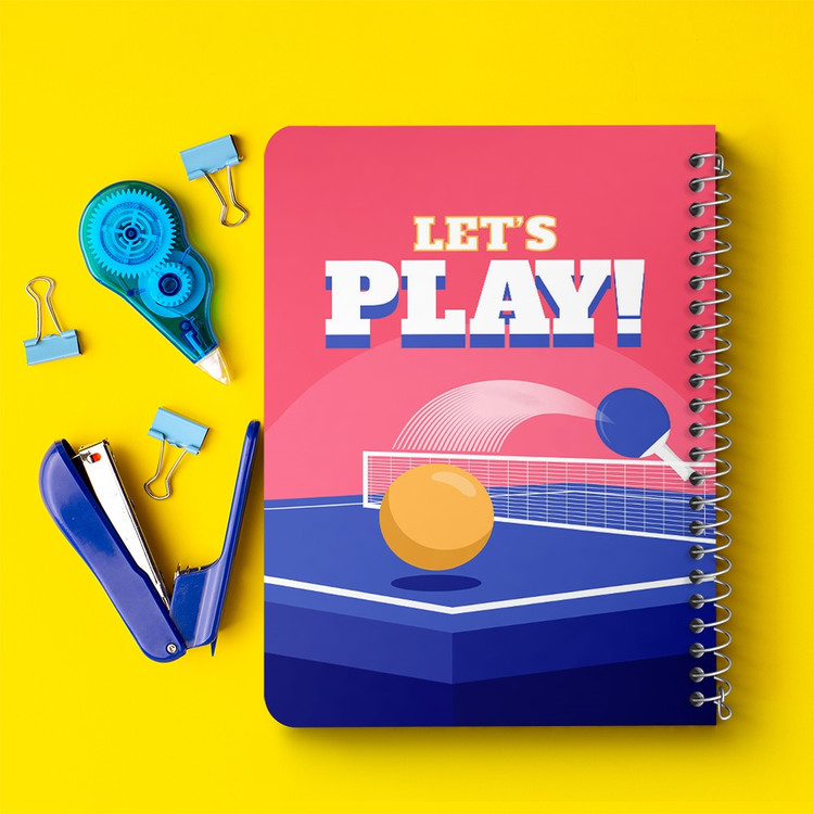 دفتر لیست خرید 50 برگ خندالو طرح پینگ پنگ Ping Pong کد 27991