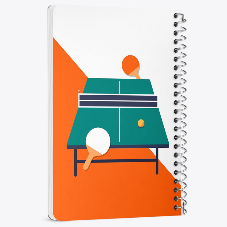 دفتر لیست خرید 50 برگ خندالو طرح پینگ پنگ Ping Pong کد 27990