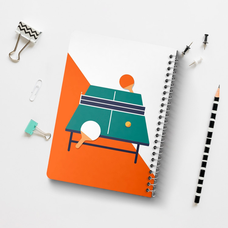 دفتر لیست خرید 50 برگ خندالو طرح پینگ پنگ Ping Pong کد 27990