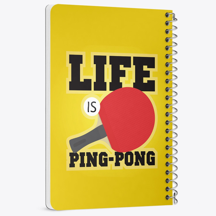 دفتر لیست خرید 50 برگ خندالو طرح پینگ پنگ Ping Pong کد 27989