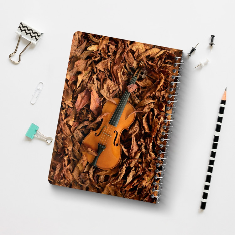 دفتر لیست خرید 50 برگ خندالو طرح ویولن Violin کد 27953