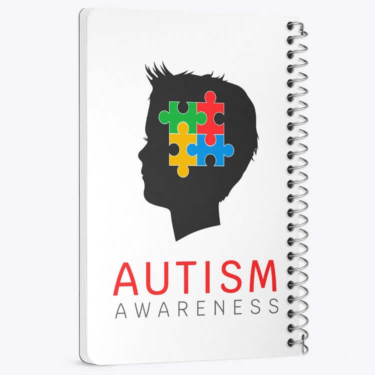 دفتر لیست خرید 50 برگ خندالو طرح اتیسم Autism کد 26761