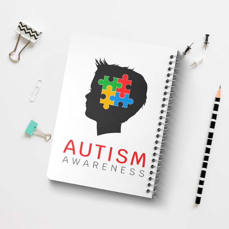 دفتر لیست خرید 50 برگ خندالو طرح اتیسم Autism کد 26761