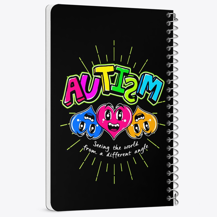 دفتر لیست خرید 50 برگ خندالو طرح اتیسم Autism کد 26753