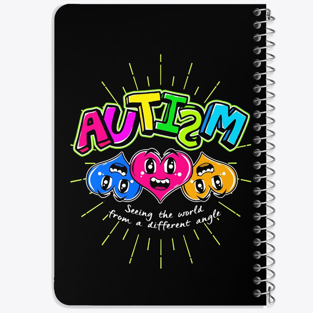 دفتر لیست خرید 50 برگ خندالو طرح اتیسم Autism کد 26753