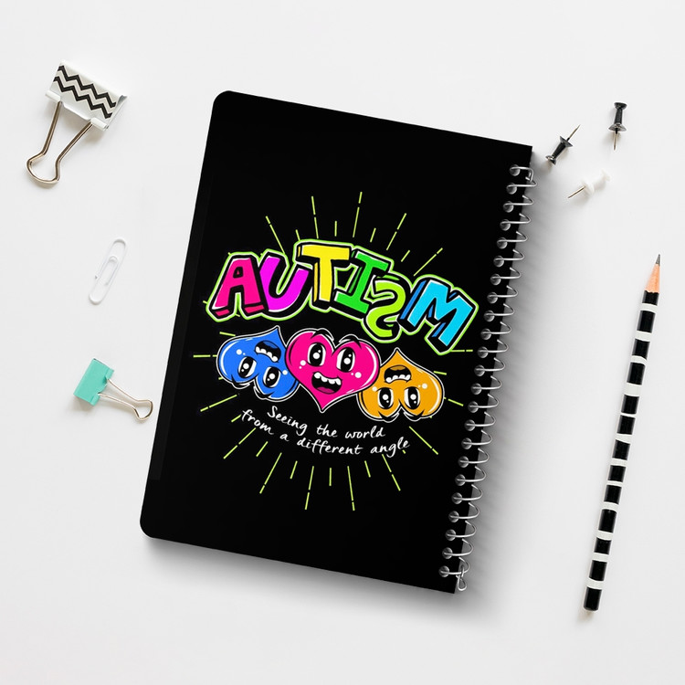 دفتر لیست خرید 50 برگ خندالو طرح اتیسم Autism کد 26753