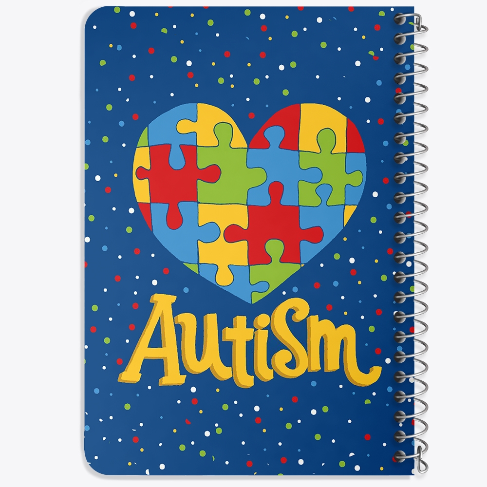 دفتر لیست خرید 50 برگ خندالو طرح اتیسم Autism کد 26747