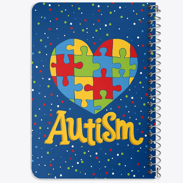 دفتر لیست خرید 50 برگ خندالو طرح اتیسم Autism کد 26747