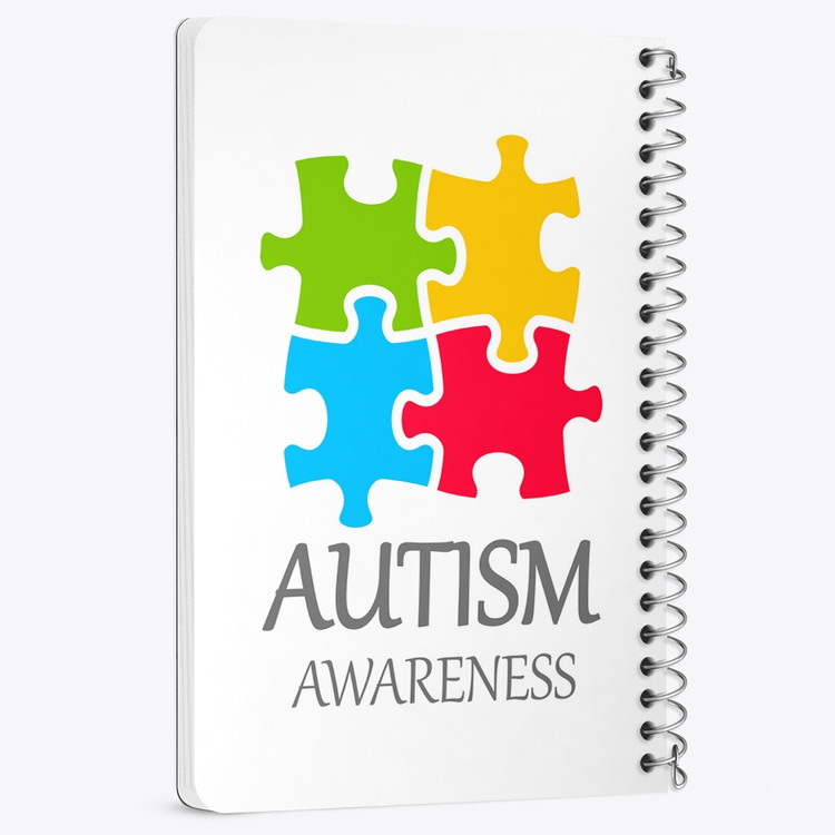 دفتر لیست خرید 50 برگ خندالو طرح اتیسم Autism کد 26741
