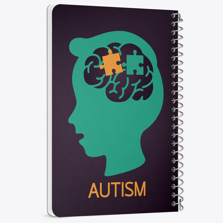 دفتر لیست خرید 50 برگ خندالو طرح اتیسم Autism کد 26740