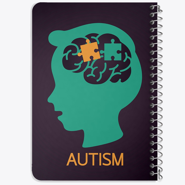 دفتر لیست خرید 50 برگ خندالو طرح اتیسم Autism کد 26740