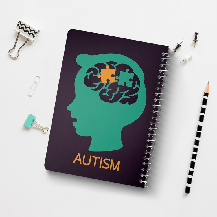 دفتر لیست خرید 50 برگ خندالو طرح اتیسم Autism کد 26740